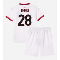 Dres AC Milan Malick Thiaw #28 Preč pre deti 2024-25 Krátky Rukáv (+ trenírky)